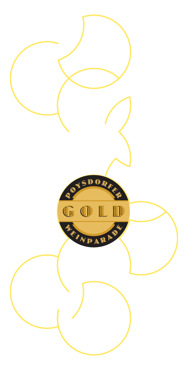 Gemischter Satz aus dem Weinviertel, prämiert, GOLD – Weinparade Poysdorf